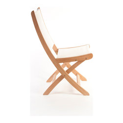 Wintons Teak Mendez Folding Chair - Outdoor Dining Chairs