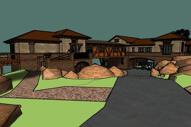 New Custom Home Under Construction, Grass Valley, CA