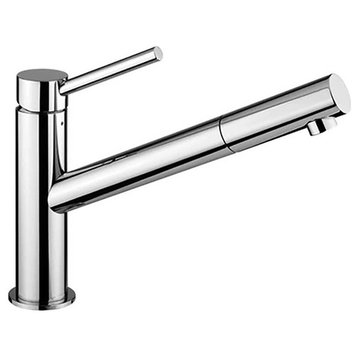 Micro MI 081 Tall Single Lever Bathroom Faucet, Polished Chrome