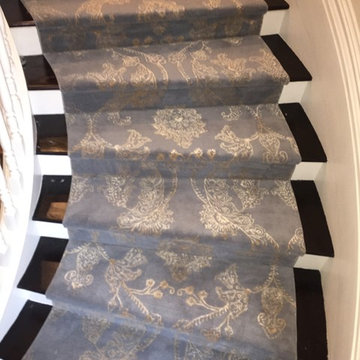 Custom Transitional Stair Runners