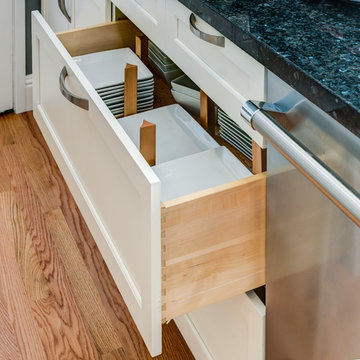 Kitchen Retreat In Shades of Blue and Grey