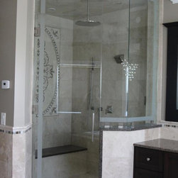 Frameless Shower Enclosure - Shower Stalls And Kits