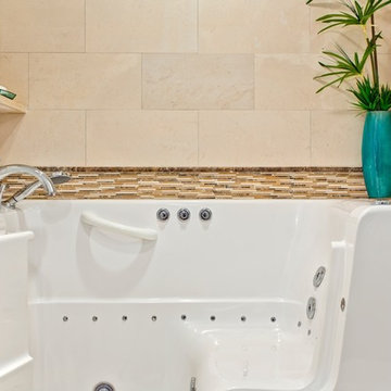 Universal Bath Remodel in San Diego Condo - CairnsCraft Design & Remodel