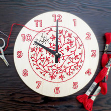 Contemporary Clocks by Etsy