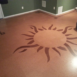 Customer Installation - Sun Mosaic - Cork Flooring