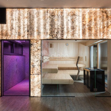 Project Sauna + Shower + Ice Machine