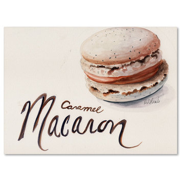 Jennifer Redstreake 'Caramel Macaron' Canvas Art, 14x19
