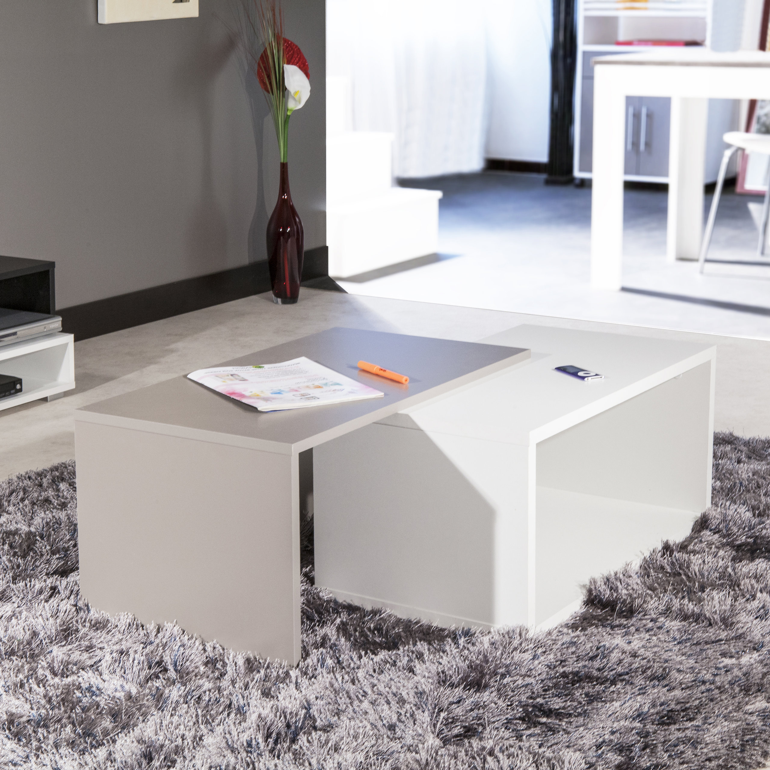 Box Coffee Table - Transitional - Coffee Tables - by TEMAHOME | Houzz