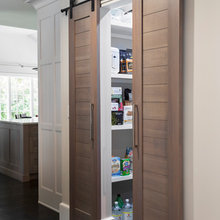 Cabin Kitchen. Pantry. Hearth Room.