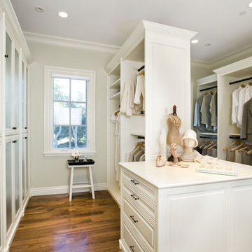 Sophisticated Master Closet and Dressing Area
