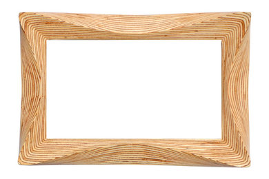 Wooden mirror for bedroom, living room, bathroom or hallway