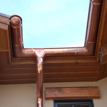 copper gutters