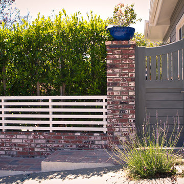 Entrance to the New Private  Front Patio Garden