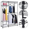 Costway 48''x18''x71'' Closet Organizer Rack Portable Clothes Hanger Home Shelf
