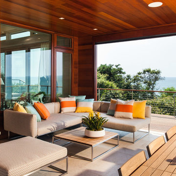 Modern Home Overlooking Cape Cod Bay - North Truro, MA