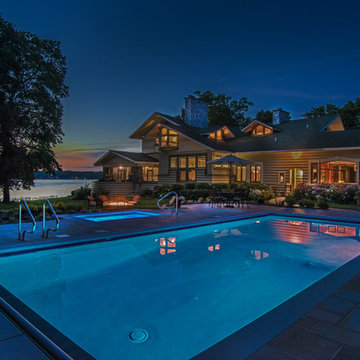 Lake Delavan, WI Swimming Pool and Hot Tub