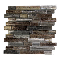 Glass Te Taupe - Mosaic Tile