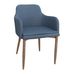Nova Armchair in Shadow Blue - Dining Chairs