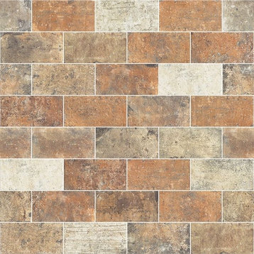 Shaw CS64M San Francisco - 4" x 8" Rectangle Floor and Wall Tile - Pacific