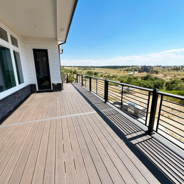 Brown Low Maintenance Decking