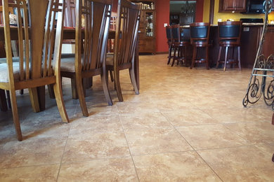 Inspiration for a timeless dining room remodel in Other