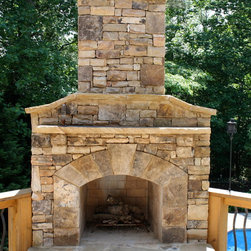Assorted Outdoor Fireplaces - Outdoor Fireplaces