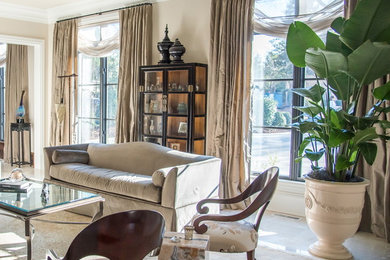Living room - living room idea in Charlotte