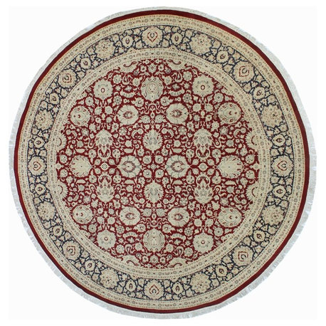 Pak-Persian Kashan 20 Red Rug 10'0"x10'0"