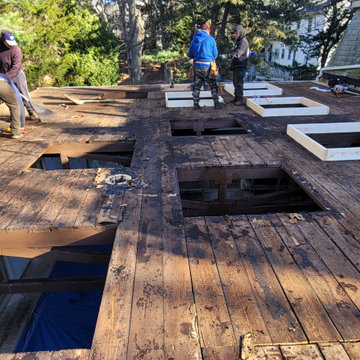 Rubber roof replacement in Narragansett, RI