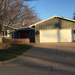 White LeafGuard Gutter Installation - Roofing And Gutters