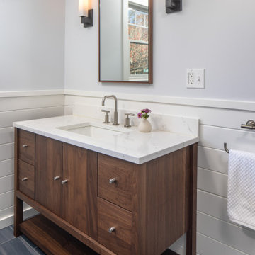 Contemporary Coastal Bathrooms in Dartmouth, MA