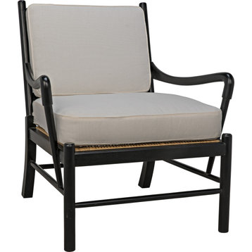 Kevin Chair - Hand Rubbed Black