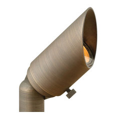 1-Light LED Landscape Spot, Brass, Matte Bronze, 2"