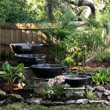 Palm Harbor, Florida back yard transformation.
