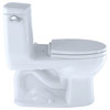 Toto UltraMax 1-Piece Round Bowl 1.28 GPF Toilet, Cotton White