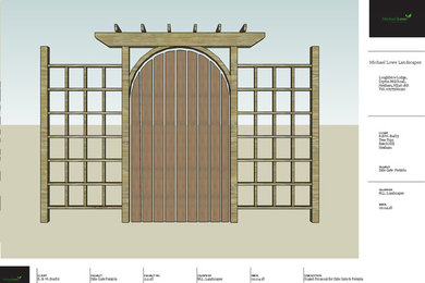 Bespoke Trellis and Security Gate