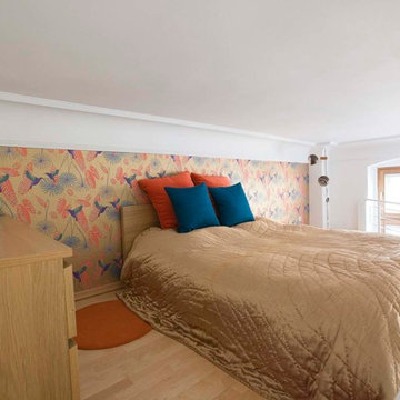Eklektisch Schlafzimmer