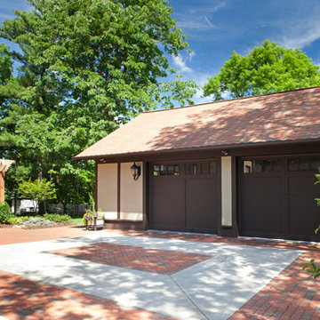 Historically Replicated Garage & Landscape - Saint Paul