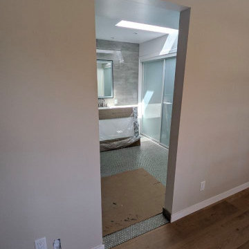 Planum 0660 White hidden barn door