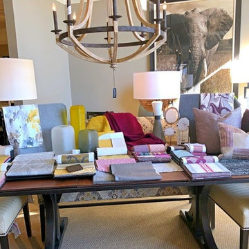 Colorful Family Room Presentation