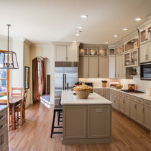 above cabinets