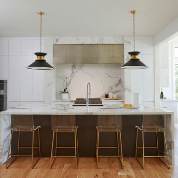 Contemporary White Kitchen