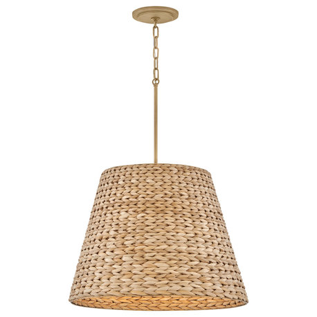 Hinkley Seabrook Medium Chandelier, Burnished Gold