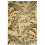 KAS - KAS Sparta 3124 Ivory Ferns Area Rug, 8'6"x11'6" - Our Sparta Collection is an exclusively designed line of hand-tufted carpets with an antique finish. These rugs are made in China using high density Chinese wool. Classic and new designs in floral and other styles have been constructed using current color trends. These rugs are finished with a vintage vegetable-dyed look and abrash effect. The combination of fresh colors, striking design and a rustic finish gives this collection unique trend-setting characteristics.