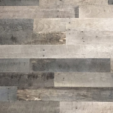 Reclaimed Oak Barn Siding Wall Panel Weather Gray
