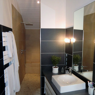 Rénovation d'un chalet bois en hauteur de Saint Etienne