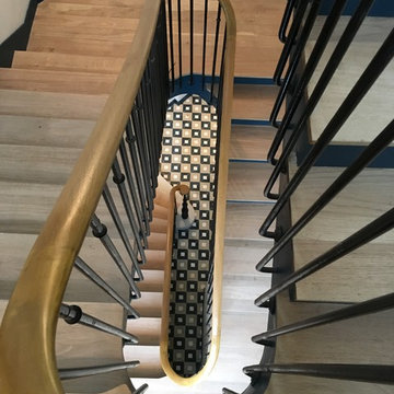 Rénovation à l'identique d'un escalier 1930