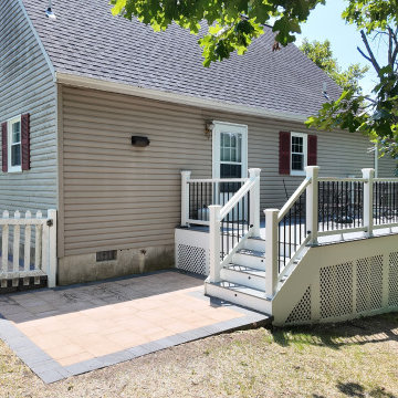 Patio, Deck & Flower Beds