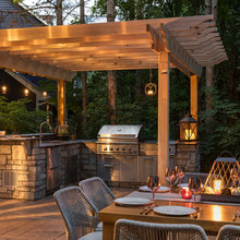 outdoor kitchen