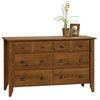 Sauder Shoal Creek Dresser in Oiled Oak